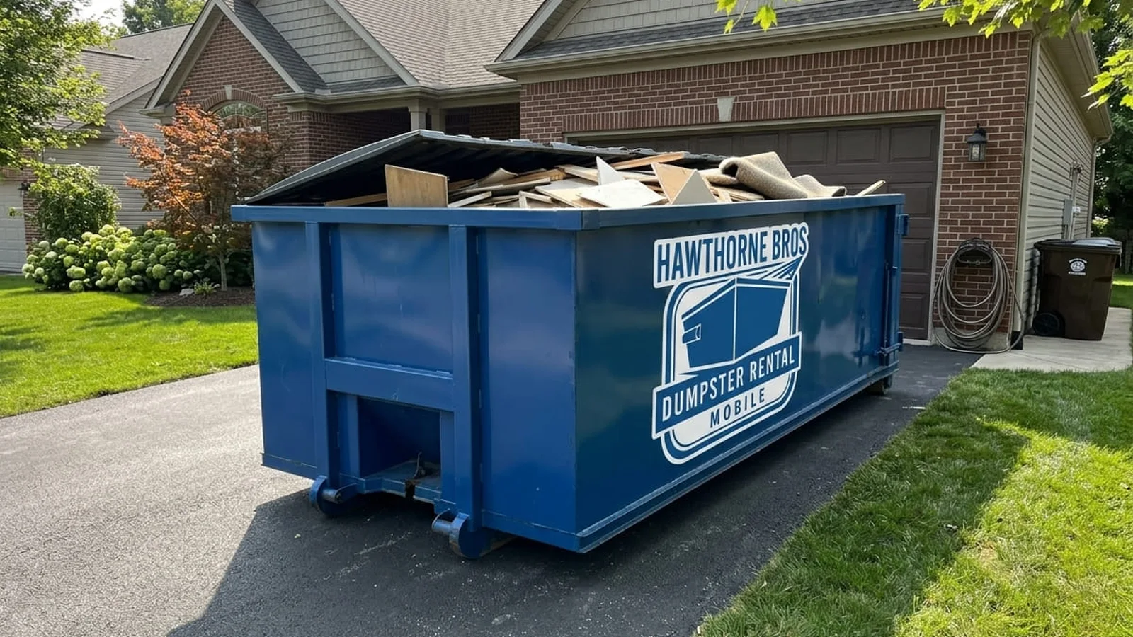 10 yard dumpster rental in Mobile, AL