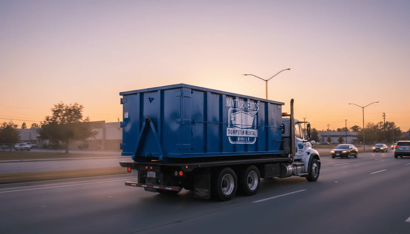 Hawthorne Bros Dumpster Rental Mobile-img